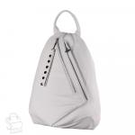Рюкзак женский кожаный 19002 white Polina&Eiterou/25