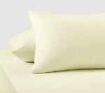 Наволочка для подушки 50*70 см, трикотаж, на молнии (Молочный)