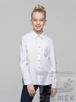 1081 Блузка для девочки с длинным рукавом