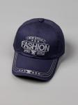 Кепка подростковая fashion, темно-синий
