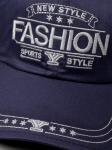 Кепка подростковая fashion, темно-синий