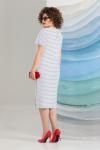 Платье Avanti Erika 972-11 белый/голубой