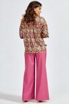 Блуза Teffi style 1641 цветная фиалка