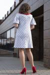 Платье Avanti Erika 1370 белый/красный