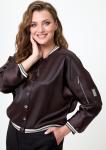 Блуза Teffi style 1475 коричневый