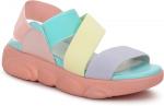 BETSY разноцветный текстиль/иск.кожа детские (для девочек) туфли открытые (В-Л 2022)
