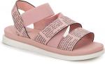 BETSY розовый иск. кожа/текстиль детские (для девочек) туфли открытые (В-Л 2022)