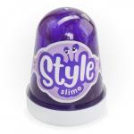 Лизун STYLE SLIME Фиолетовый с ароматом вишни 130 мл. Сл-012 LORI