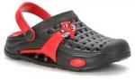 KEDDO черный/красный ПВХ детские (для мальчиков) туфли открытые (В-Л 2022)