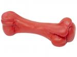 Игрушка Кость литая средняя Зооник 15,8 см (пластикат), красная