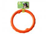 Игрушка кольцо плавающее большое Зооник (пластикат, 24,5 см), оранжевая