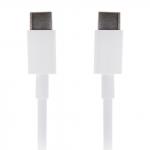 Кабель USB Type-C-Type-C с поддержкой быстрой зарядки белый, 1м, SONNEN, медный 513613