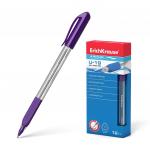 EK33525 Ручка шариковая треугольная одноразовая ErichKrause U-19, 0,6 мм, фиолетовая. Non-branded