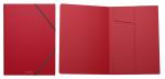 EK43095 Папка на резинках ErichKrause, A4, 500 мкм,пластиковая, с клапанами, красная. Non-branded