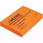 2010315 Клейкая бумага для заметок "deVENTE" 51x76 мм, 100 л., неоновая оранжевая. Non-branded