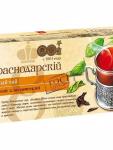 Чай чёрный «Краснодарский с 1901 года» 25 пакетов 50 гр