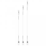 AZOR FISHING Набор поводков 10шт, 15-25см, хром, 3 вида