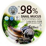 3W Clinic Гель универсальный с улиточным муцином 98% - Snail mucus soothing gel, 300мл