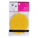 K-Beauty Спонж косметический для очищения кожи лица «желтый» - CS-5, 1 шт