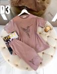 Костюм женский: футболка и шорты (one size) 44-48 арт. 1306771