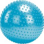 Мяч гимнастический Sportage 75 см массажный 1000гр, голубой