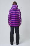 Женский зимний горнолыжный костюм  темно-фиолетового цвета