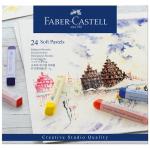 Пастель Faber-Castell Soft pastels, 24 цвета, картон. упаковка, 128324