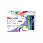 Пастель для ткани FabricFun Pastels, 7 цветов, картон. упаковка, PTS-7