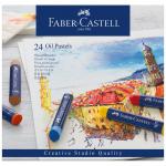 Пастель масляная Faber-Castell Oil Pastels, 24 цвета, картон. упаковка, 127024