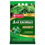 Bona Forte Удобрение гранулированное пролонгированное Хвойное (весна) с биодоступным кремнием, пакет 10 кг.