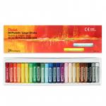 Пастель масляная Oil Pastels XXL, 24 цвета, картон. упаковка, GHT-24L