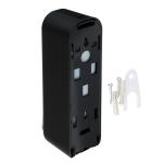 Дозатор для жидкого мыла настенный Sonwelle, 350мл, черный