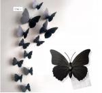 *Интерьерные декорации на стену "Butterfly 3D" 1 шт.
