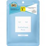 Lululun Маска для лица “Глубокое Увлажнение Обезвоженной Кожи” Face Mask Pure Moist Blue 7