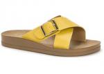 KEDDO E желтый иск. кожа женские туфли открытые (В-Л 2022)