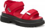 ! * KEDDO красный текстиль женские туфли открытые (В-Л 2022)