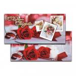 Конверт для денег С днем свадьбы (красные розы) SH ge12416.1