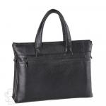Портфель мужской кожаный 2804S black S-Style