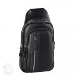 Рюкзак мужской кожаный 5060S black S-Style