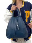 Женская сумка- рюкзак из искусственной кожи, цвет бирюза