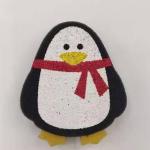 Губка для тела поролоновая фигурная "Sweet kids - Пингвинёнок Лэри", 13*12 см (ZIP пакет)