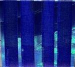 Бант для оформления подарка "Сияние" 5 см, d=15 см, Синий
