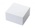 Блок для записей Brauberg проклеенный 9х9х5 см белый, арт. 129195