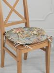Комплект подушек на стул с тафтингом круглых d40 (2 шт) "Mia Cara" рис 30493-3 Paradise