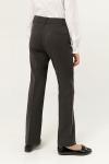 Прямые брюки с притачным поясом со шлевками для ремня 41816-22906