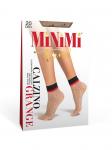 MINI calz. GRANGE 20 носки (в горошек с цвет. пол)