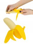 Антистресс-мялка "Банан",размер 13см,материал полимерный,в пакете ( Арт. FX210807-1) кратно 12