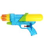 Водный пистолет Bondibon "Наше Лето", РАС18,3х30х5 см, прозрач. жёлтый с синим, арт.3304.