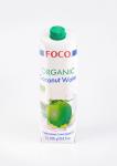 FOCO Органическая кокосовая вода, БЕЗ САХАРА, (USDA organic)