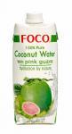 FOCO Кокосовая вода с соком розовой гуавы, 100% натуральная, БЕЗ САХАРА